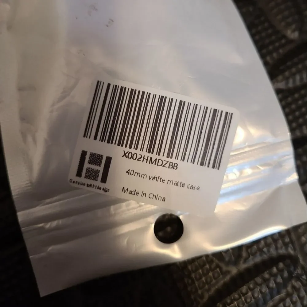Apple Watch silicone‎ matte white case